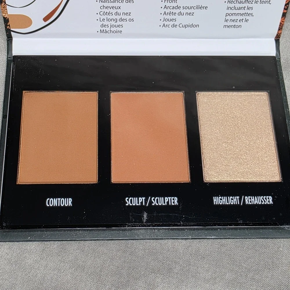 Black Radiance True Complexion Contour Palette, Light to Medium, 0.38 oz